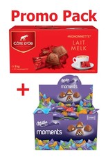 Mignonnettes Melk + Milka Promo Pack - 408st.