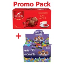 Mignonnettes Melk + Milka Promo Pack - 408st.