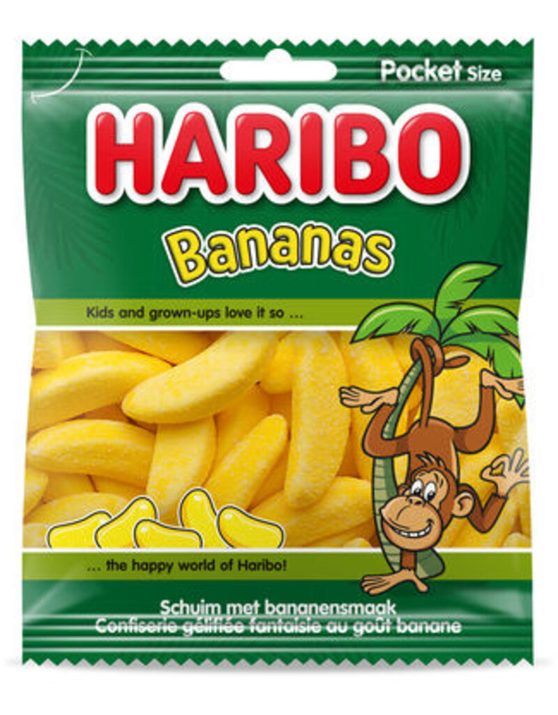 Haribo bananas 70g x 28pcs