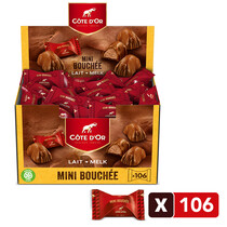 Côte d'Or Mini Bouchée 106pcs