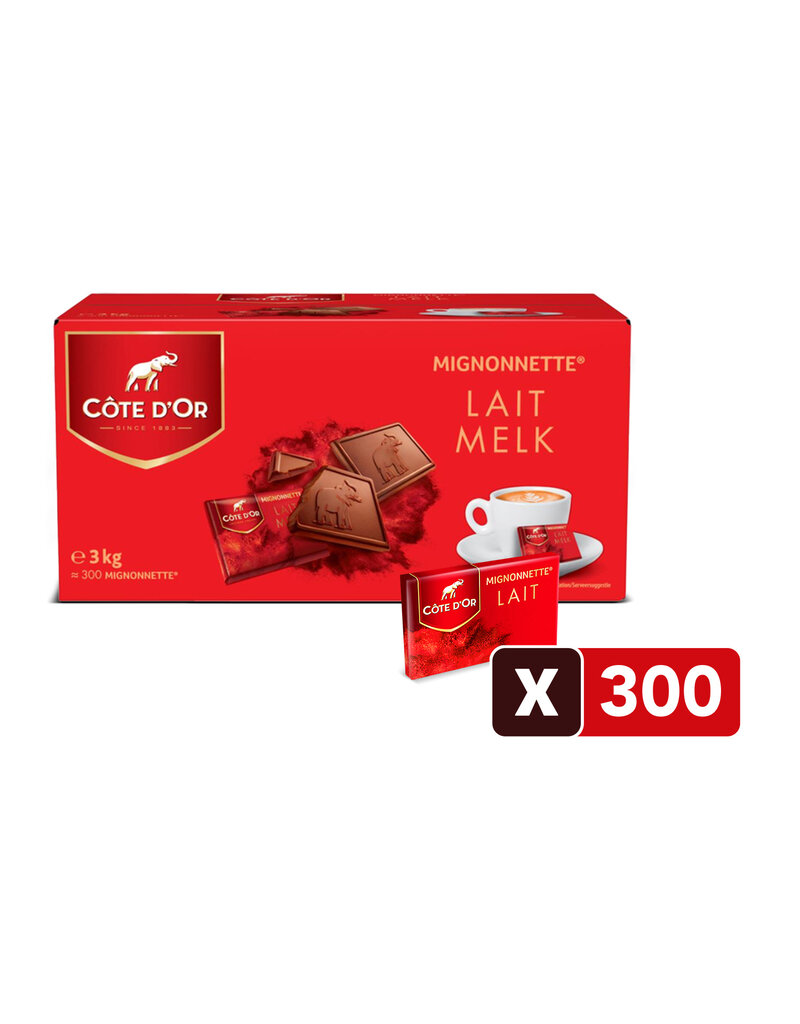 Côte d'Or Mignonnette Melk 300 stuks