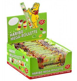 Haribo mega-roulette FIZZ SAUER SOUR 45g 40st.