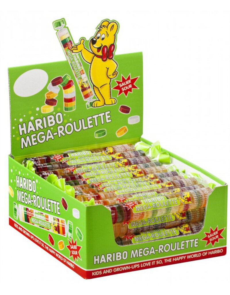 Haribo mega-roulette FIZZ SAUER SOUR45g 40pcs