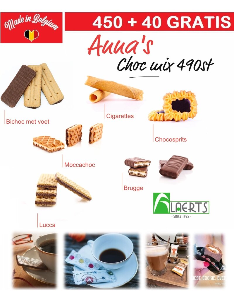 Anna Choc Mix Action 490pcs