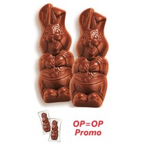 Lapins de Pâques en chocolat 120pcs