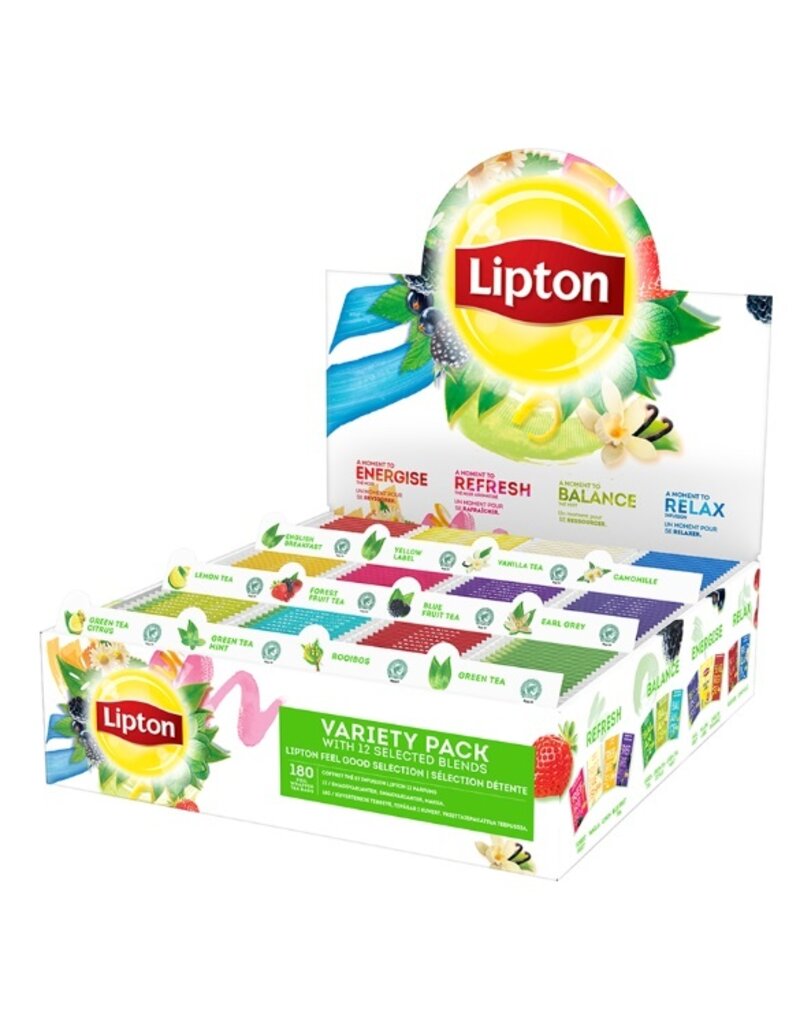 Lipton Variety Pack - 12 smaken 180st.
