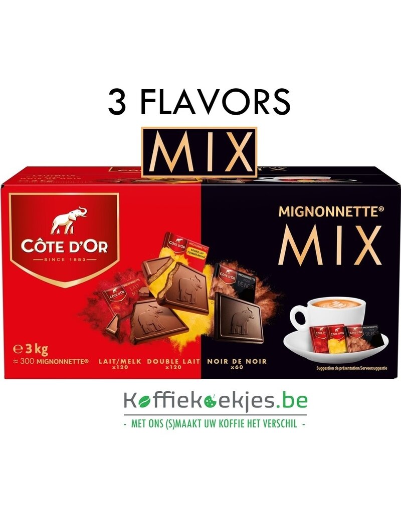 Côte d'Or Mignonnette MIX 300pcs - 3 FLAVORS