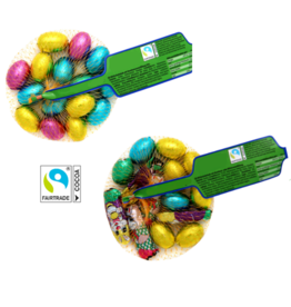 Zakje paaseitjes 85g netje