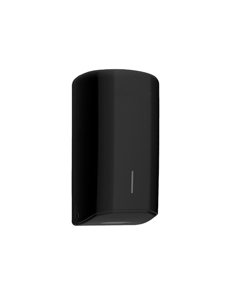 Dispenser bulk vouw toiletpapier - Zwart