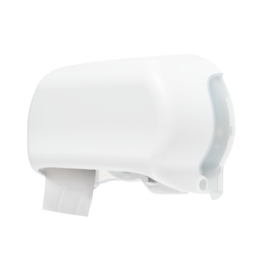 Wc rolhouder dispenser (traditioneel wc papier) - Wit