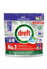 Dreft Tablettes de vaisselle all-in-one 75pcs
