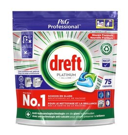 Dreft Tablettes de vaisselle all-in-one 75pcs