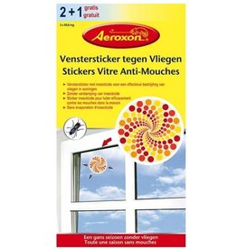 Stickers Vitre Anti-Mouches 3 pcs - Aeroxon