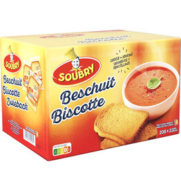 Soubry Beschuiten 208 x 2st.