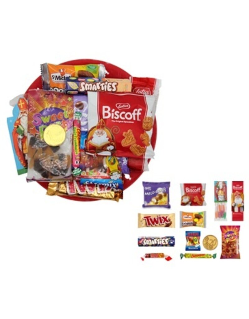 Sinterklaas bord snoepborden