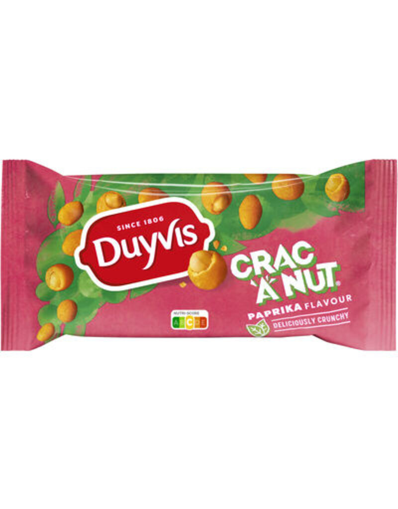 Duyvis Crac a Nut Paprika 45g 20pcs