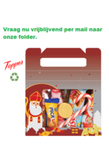 Valisette Saint Nicolas remplie de bonbons confiserie