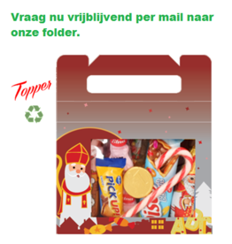 Sinterklaas Snoepdoos - Venster box