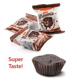 Mini brownies delicious - 100pcs x 25g