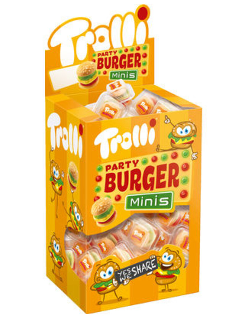 Trolli Burger Minis 80pcs x 10g. Display