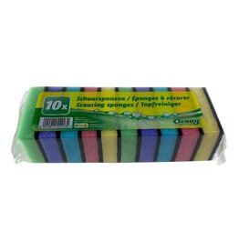 Eponges à récurer 10pcs