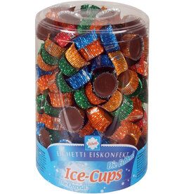 IJschocolade Ice-Cups Tubo 1kg  ±167st.