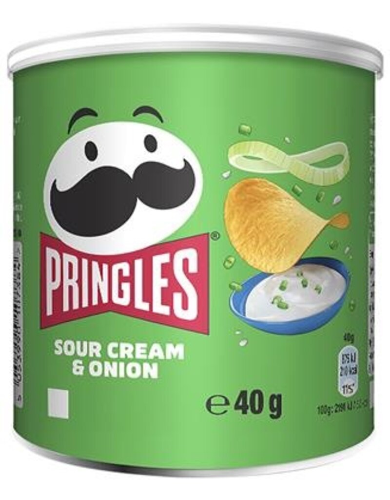 Pringles Sour Cream & Onion 12x40g