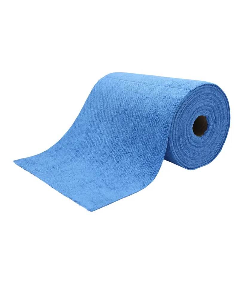 Microfibres tissu bleu 75 PIECES (30 x 30 cm, pour nettoyage)