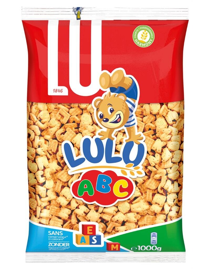 Biscuits alphabet ABC LU 5kg (5x1kg)