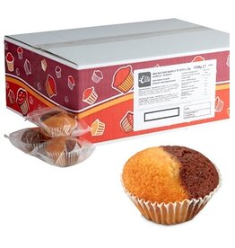 Mini Muffin Marble ± 70 pcs