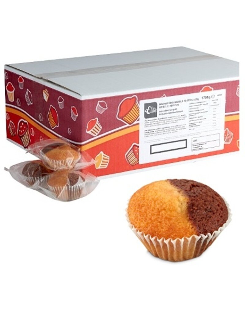 Mini Muffin Marble ± 70 pcs