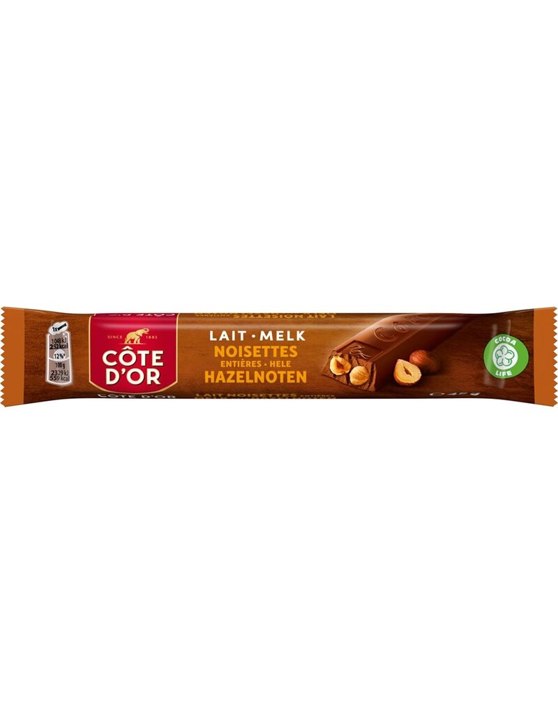 Côte d'Or lait noisettes Entières 32pcs