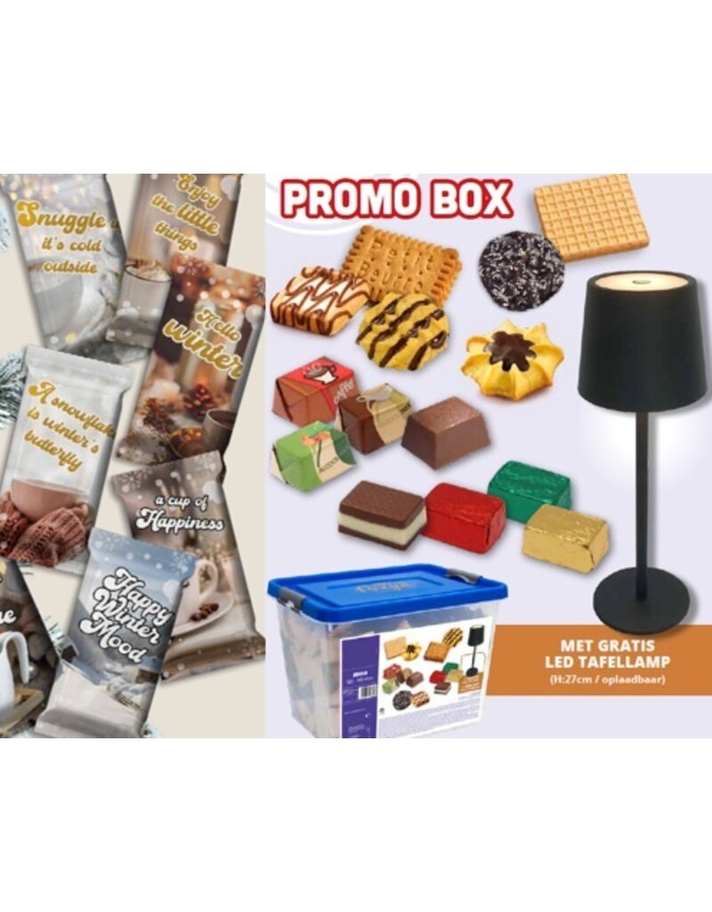 Cozy Winter Arosa Box 300st + Gratis Led Tafellamp 27cm