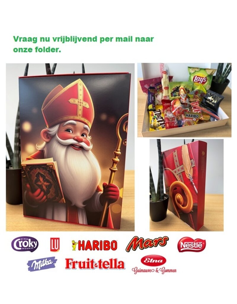 Le grand livre de Saint-Nicolas (avec bonbons)