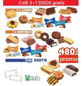 Colli Star: 3+1ds GRATIS 480st.
