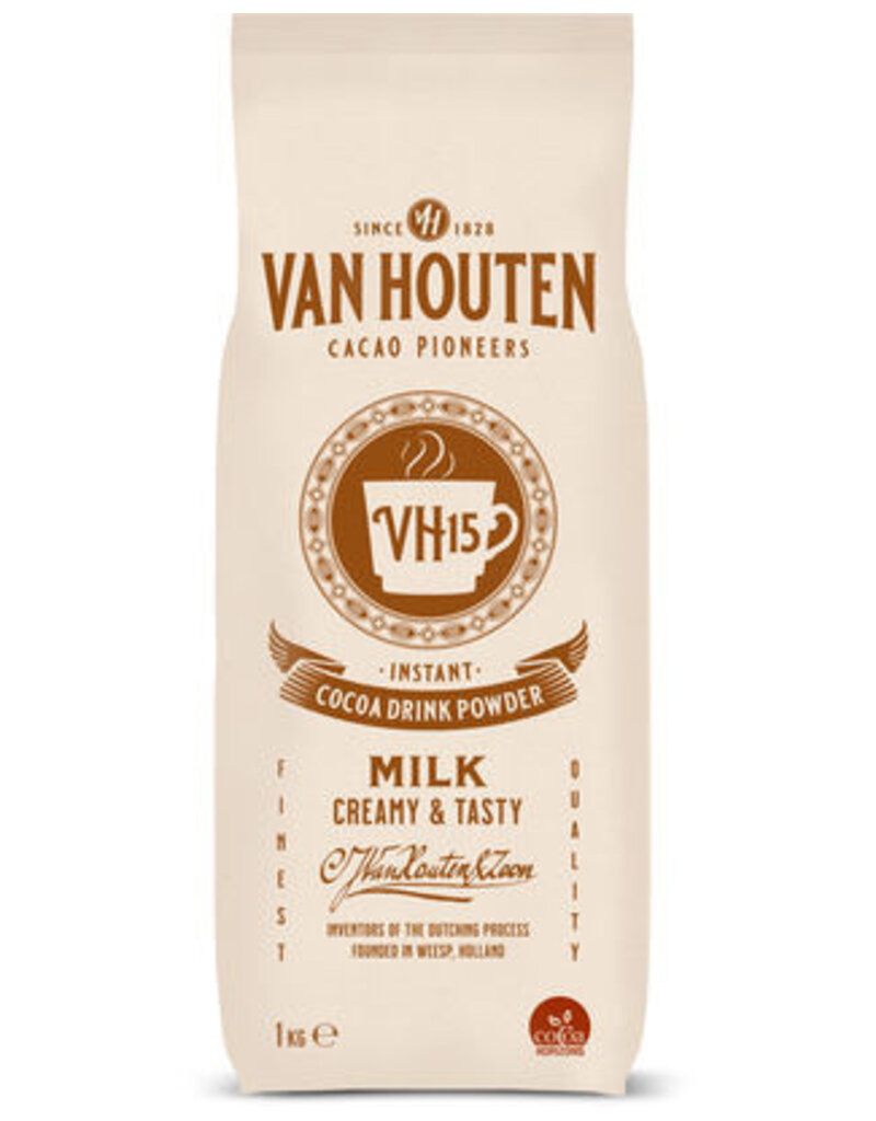 Van Houten VH15 instant cacaopoeder milk 1kg