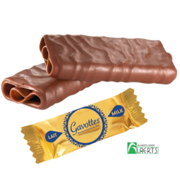Gavottes Crêpe Dentelle Chocolat 200st.