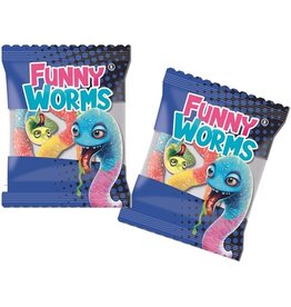 Mini Zakjes Wormsnoepjes - 800st.