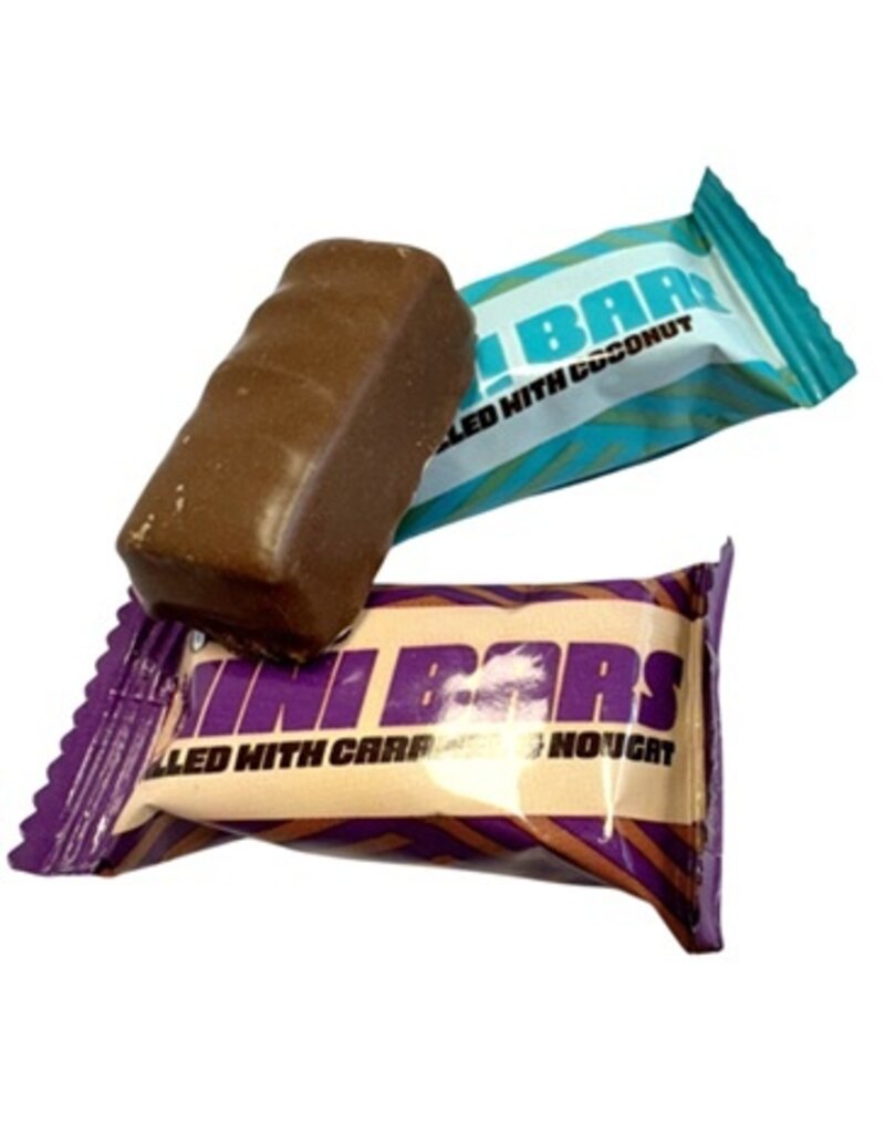Mini Bars Mix: Caramel Nougat & Coco ± 250pcs