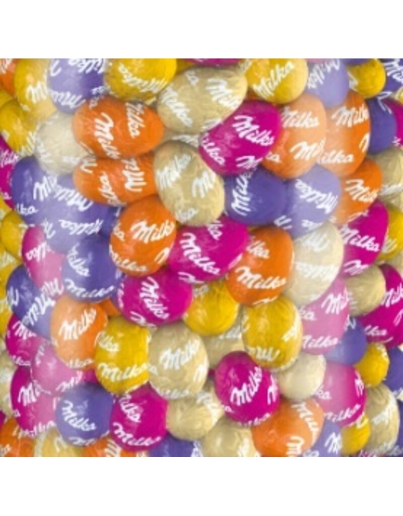 Milka oeufs de Pâques 3 kg - MIX goûts