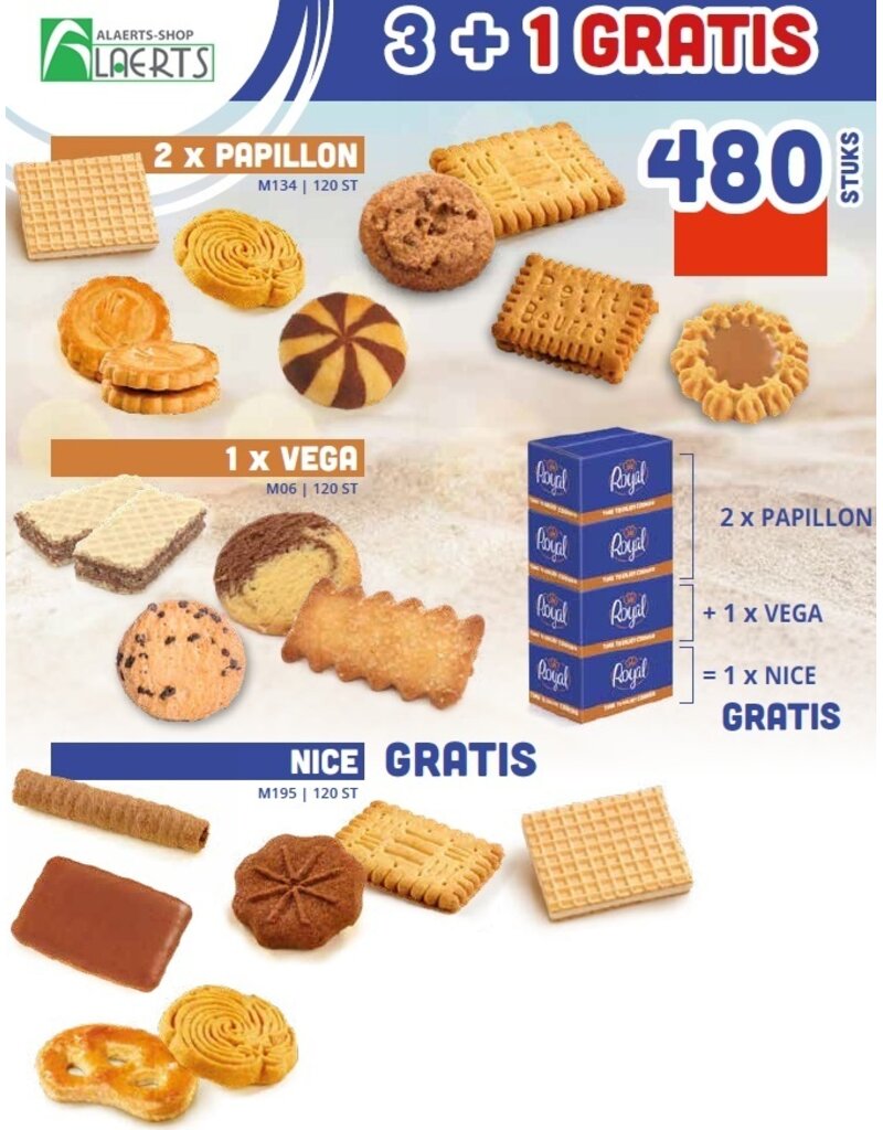 Colli Nice: 3+1ds GRATIS 480st