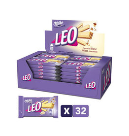 Milka Leo  Wit 32st. x 33,3g - classic