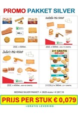 Promo Pack Silver ± 3620 koffiekoekjes - MEGA DEAL