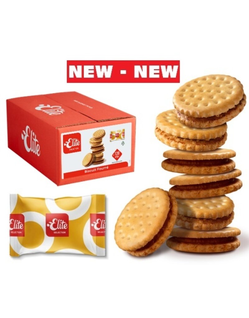 Elite Biscuits Fourré 120pcs
