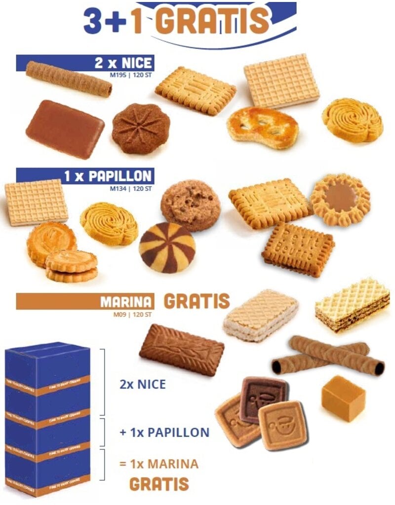 Colli Nice: 3+1ds GRATIS 480st