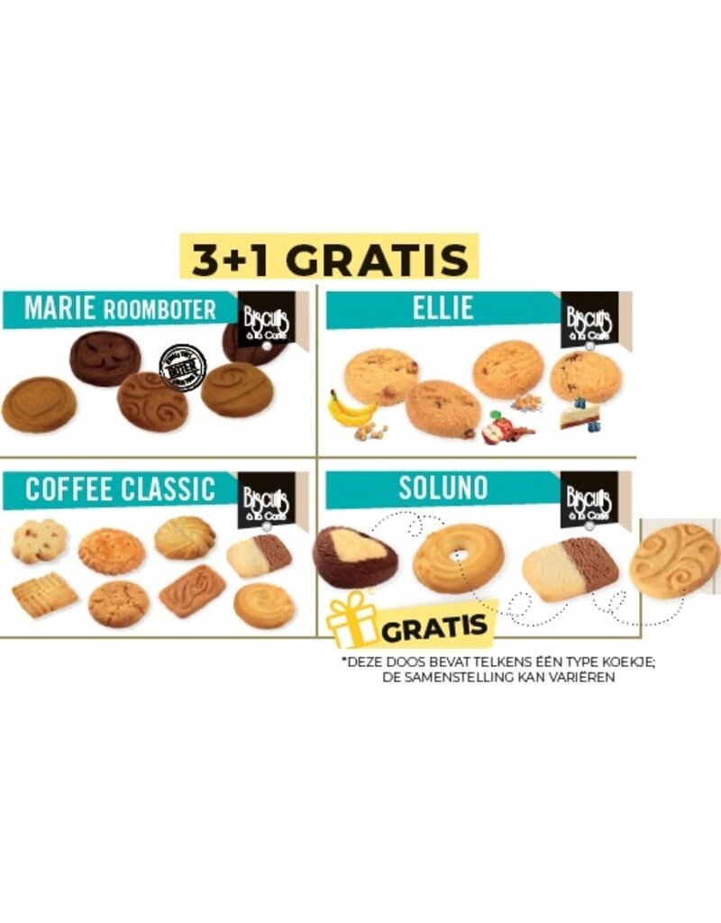 Colli Ellie: 3+1ds GRATIS 510st.