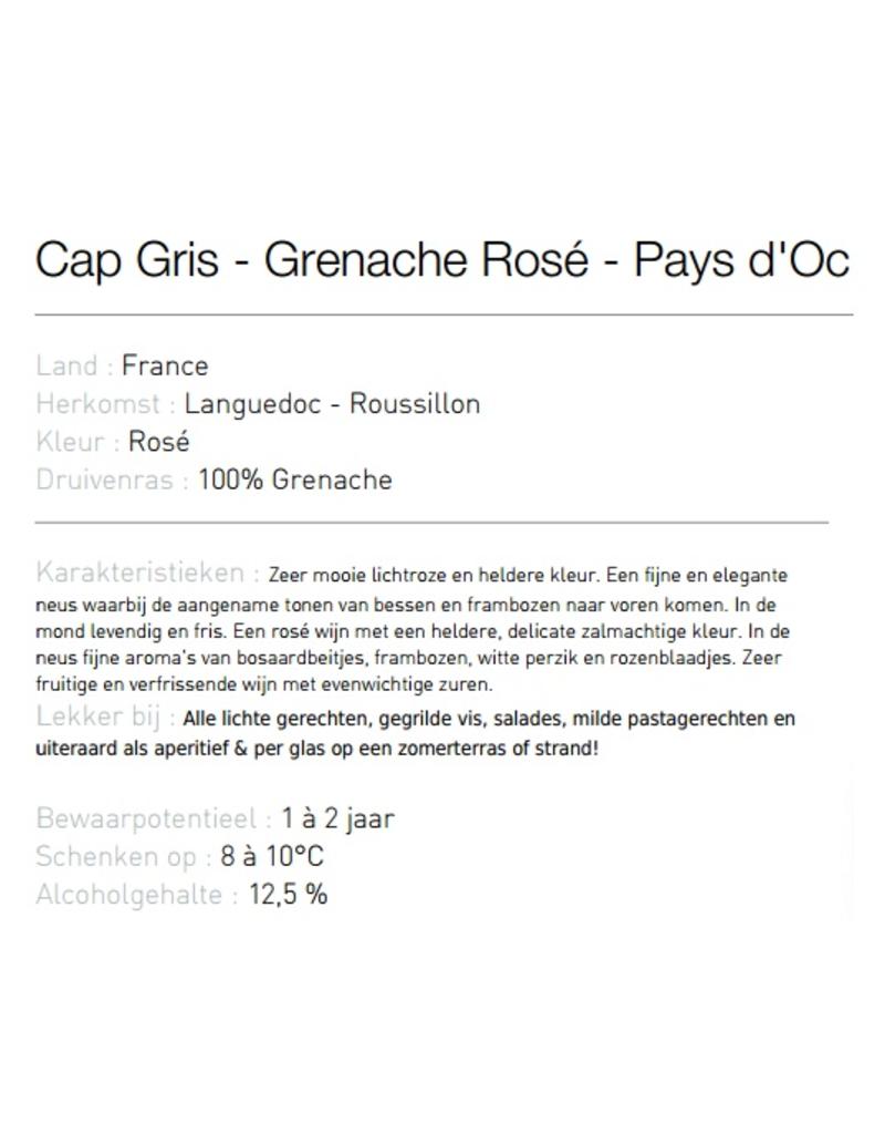 Cap Gris Rosé 75cl 6st.