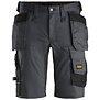 Loose Fit Stretch Korte Broek met Holsterzakken 6151 AllroundWork