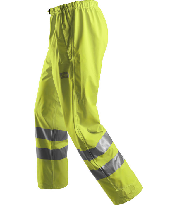 Snickers Workwear Regenbroek PU 8243 High Vis Klasse 2 van Snickers Workwear