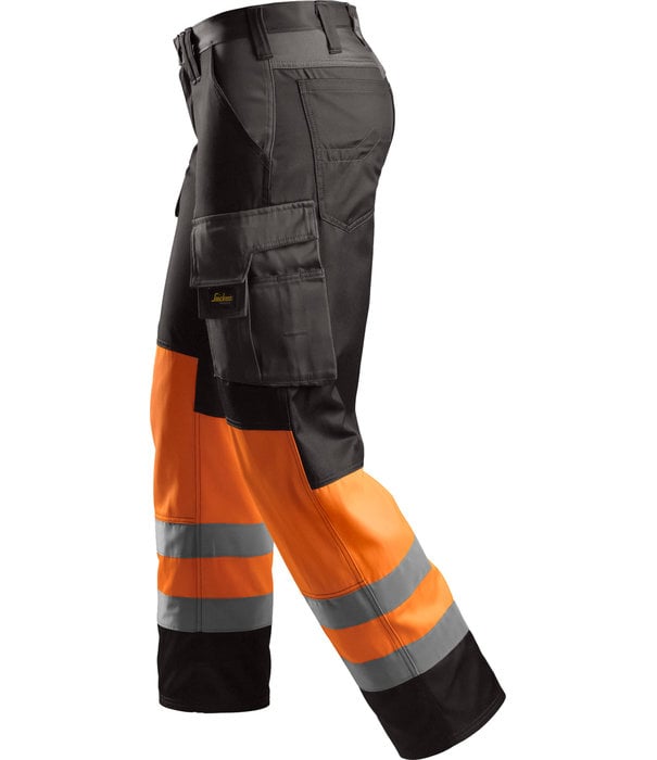 Snickers Workwear Broek High Visibility Klasse 1 model 3833